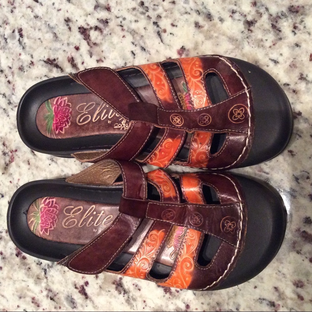 Elite slip-on leather shoes
